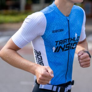 Triathlon inside trisuit