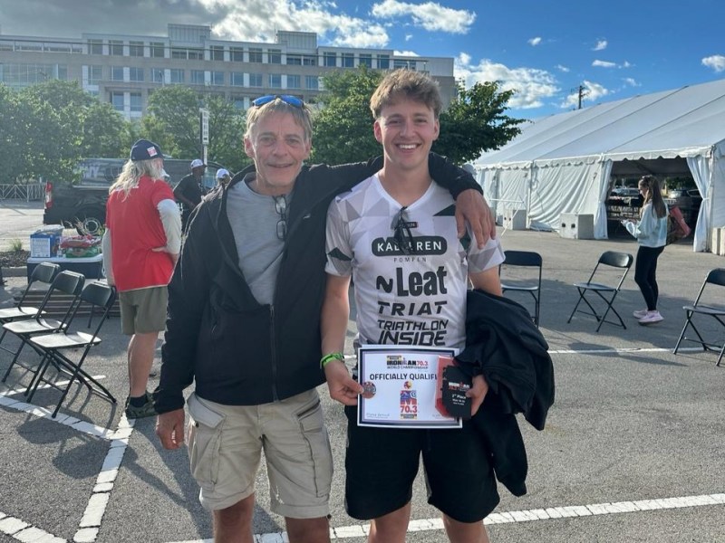 Job Boonstoppel kwalificeerd zich voor WK Ironman 70.3 in Nice