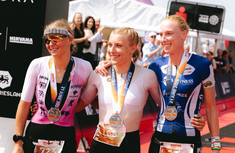 Annabel Wouters tweede in de Ironman 70.3 Westfriesland