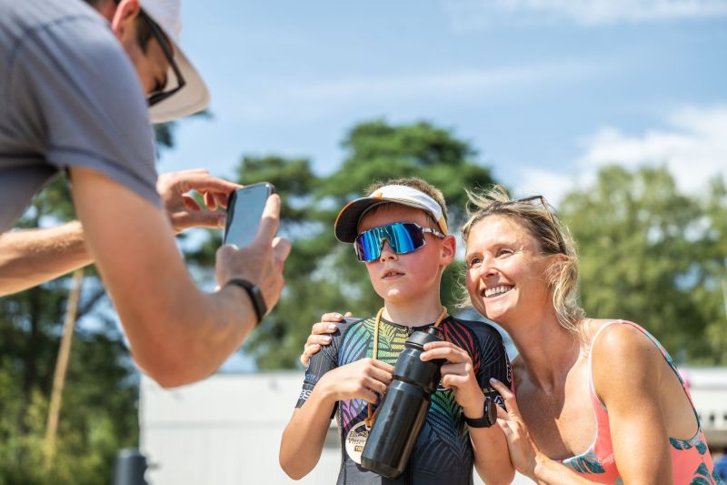 Els Visser Kids Triathlon. Foto: Harry van 't Veld