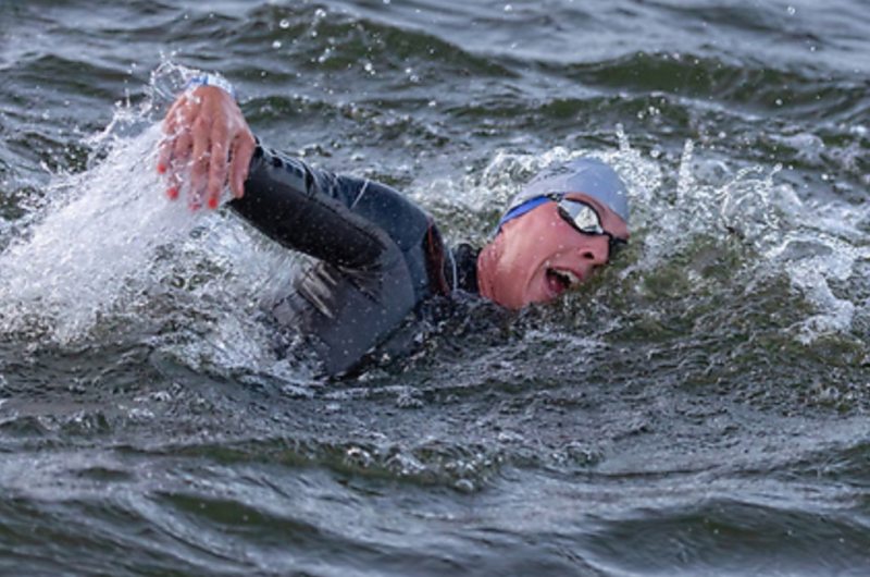 Maaike Vooren triathlon training zwemmen