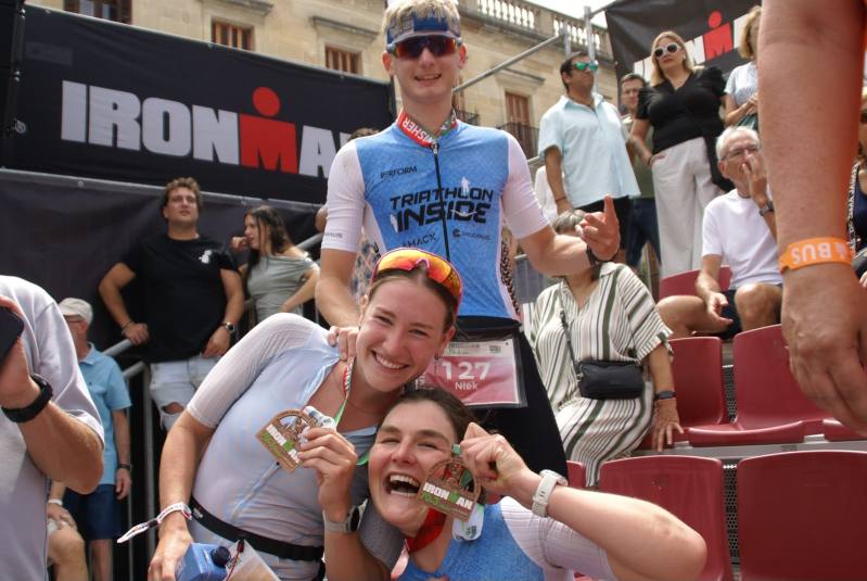 Team Triathlon Inside met Michelle Tramper bij IRONMAN 70.3 Vitoria Gazteiz