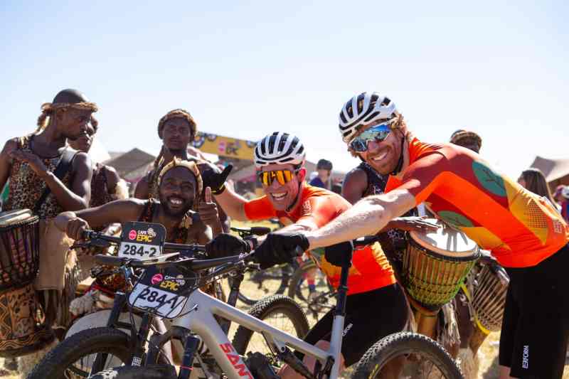 Evert Scheltinga Jeroen Gijzen Cape Epic