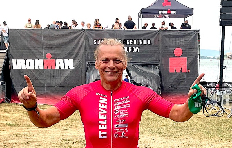 Syb van der Ploeg plaatst zich in Vitoria-Gasteiz voor het WK Ironman in Kona