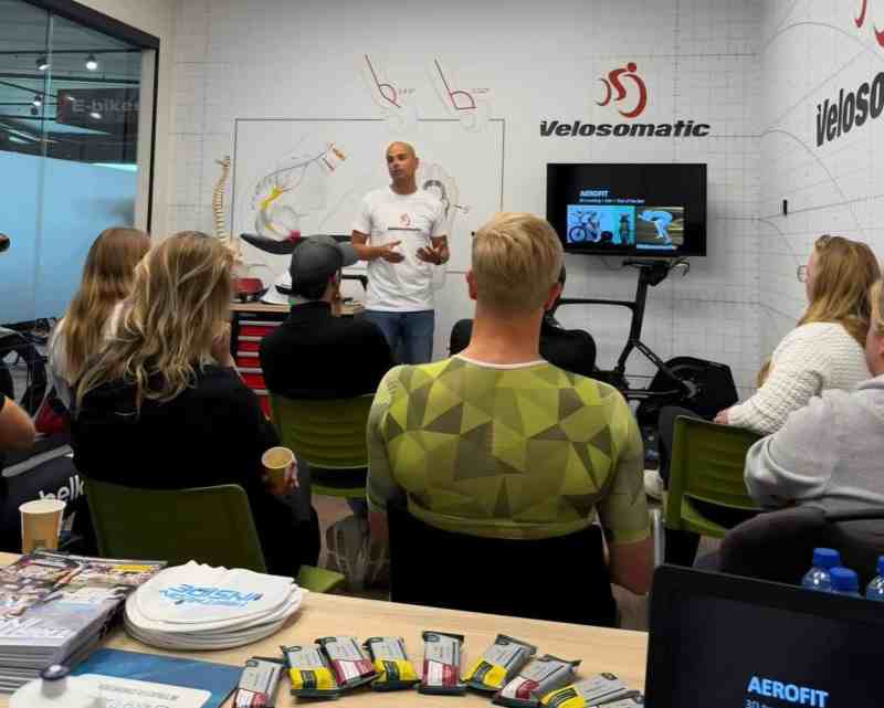 Velosomatic Bikefit en Techniekclinic door Nelis Koeken