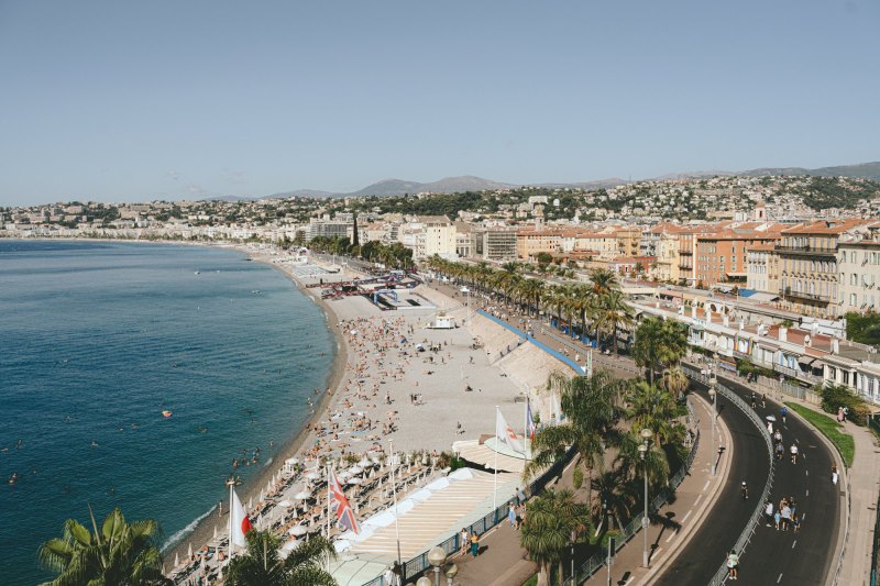 World Championship Ironman 70.3 Nice 2026 Boulevard